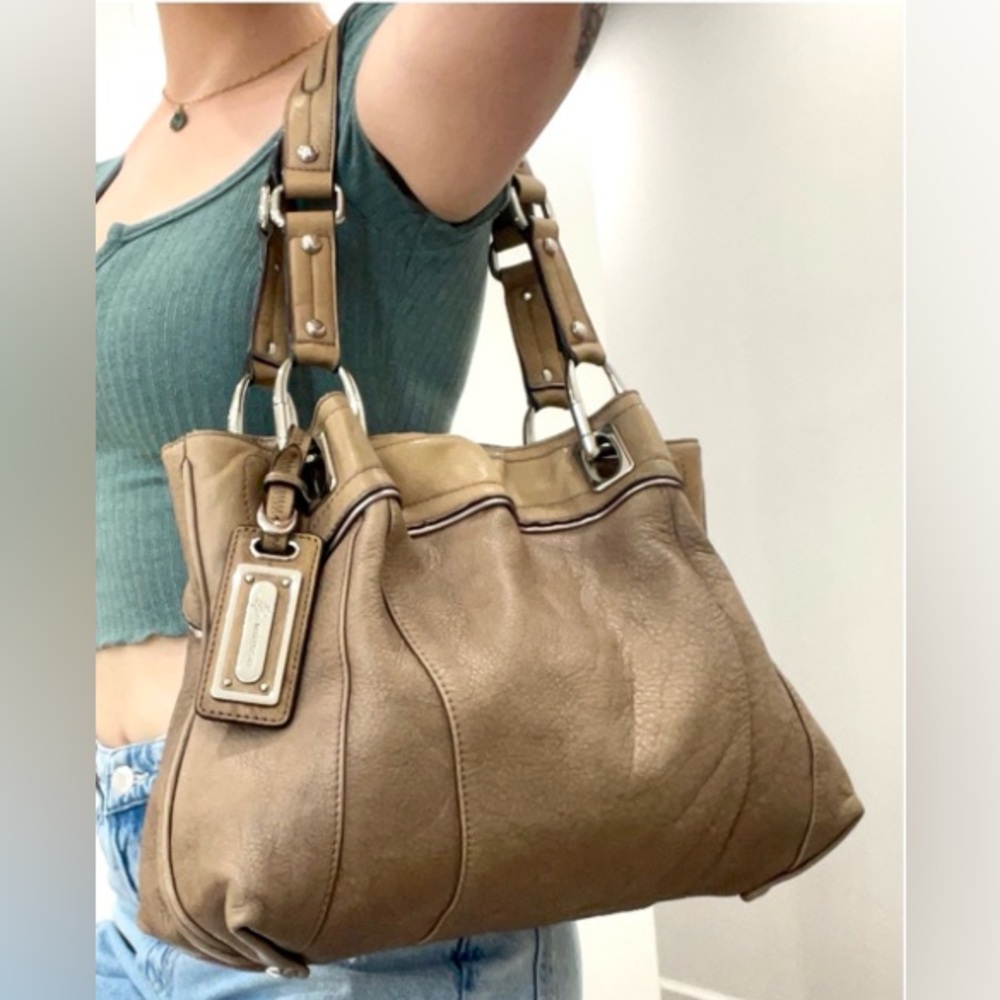 B. MAKOWSKY✨Large Slouchy Leather Shoulder Tote